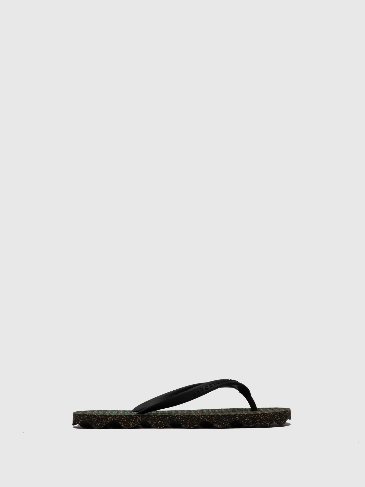 Beach Flip-Flops STAR Black