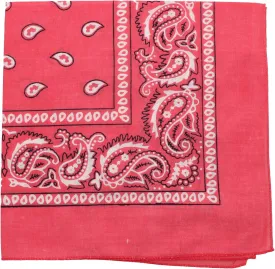 Motique Accessories 22 Inch Cotton Paisley Bandana