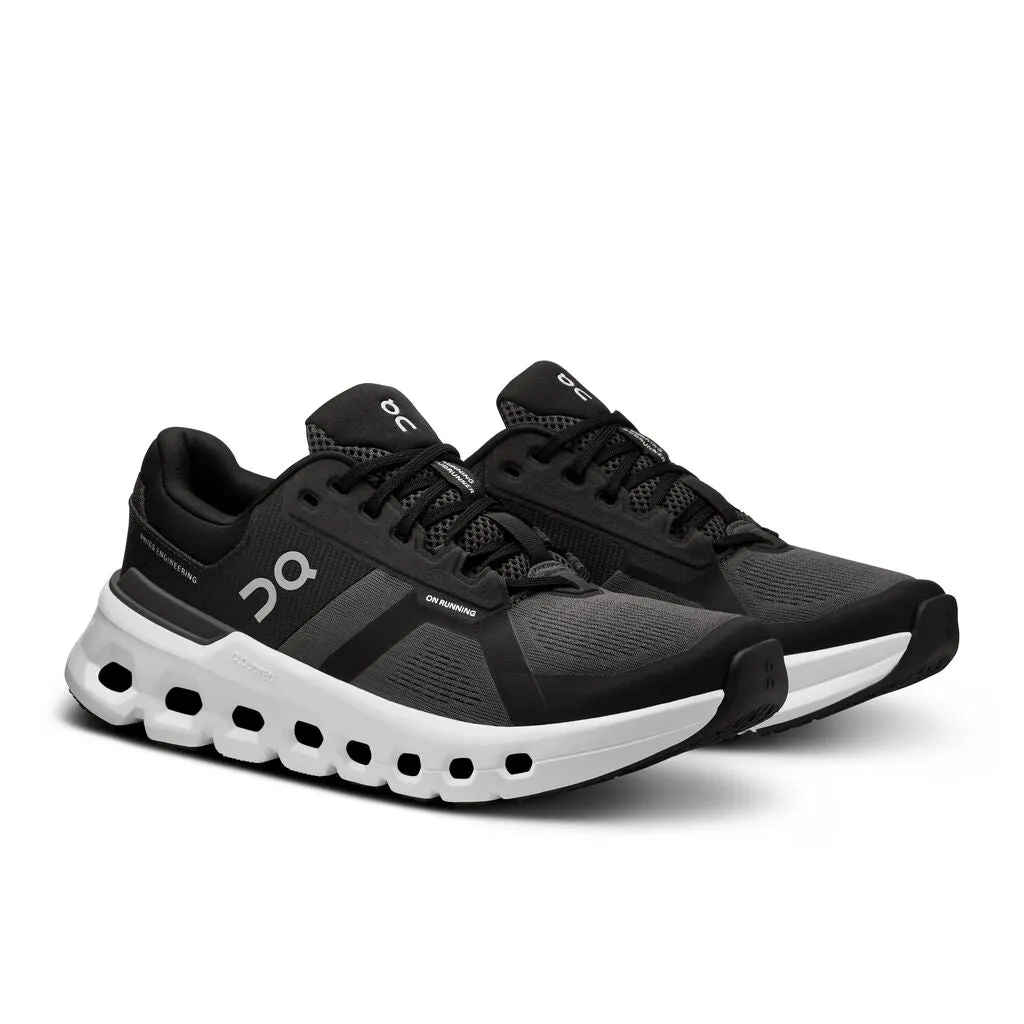 On Running Cloudrunner 2  Wide (Womens) - Eclipse/Black