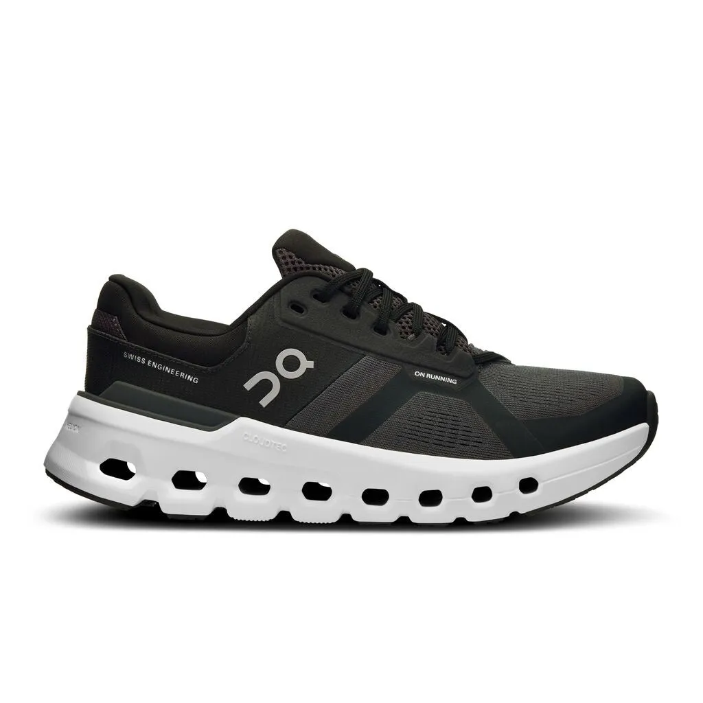 On Running Cloudrunner 2  Wide (Womens) - Eclipse/Black