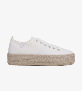 Pitas lace-up 4cm platform espadrille trainers