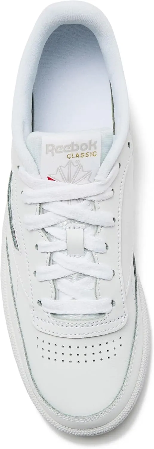 Reebok Men's Club C 85 Tennis Shoes, Casual Fashion White Sneakers