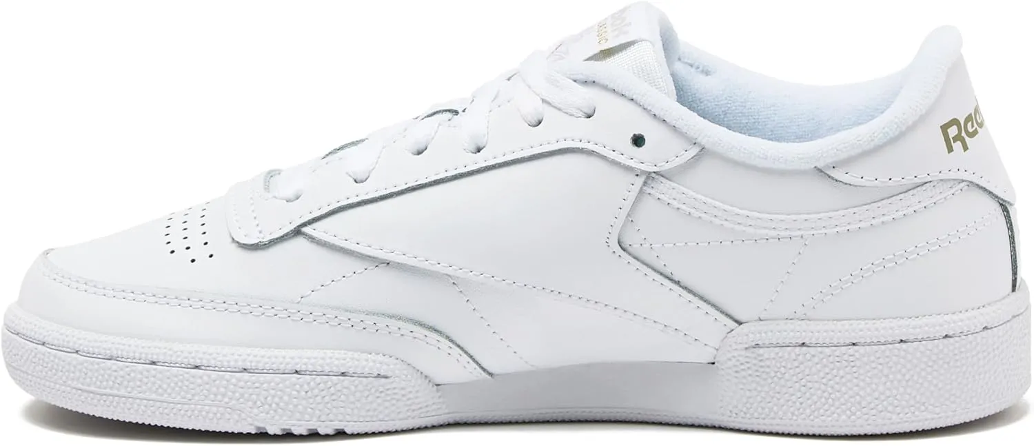 Reebok Men's Club C 85 Tennis Shoes, Casual Fashion White Sneakers