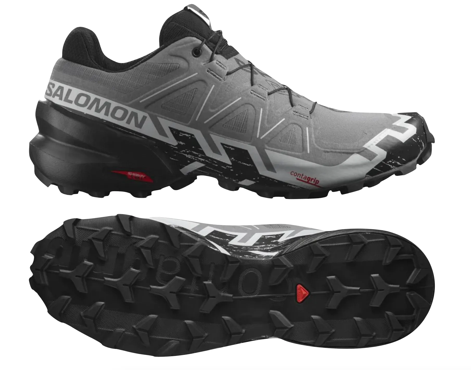 Salomon Speedcross 6 Mens (Quiet Shade/Black/Pearl Blue)