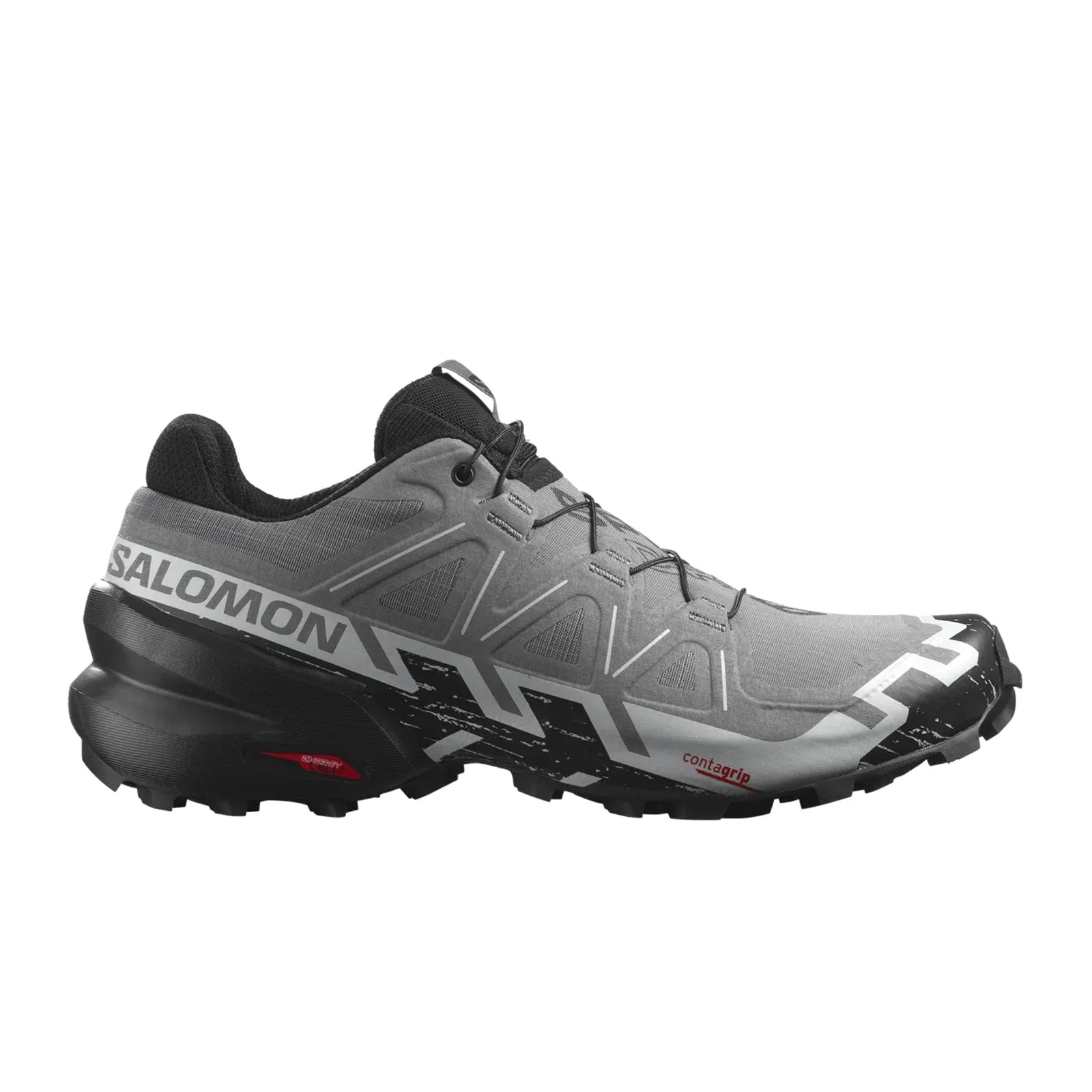 Salomon Speedcross 6 Running Shoe (Men) - Quiet Shade/Black/Pearl Blue