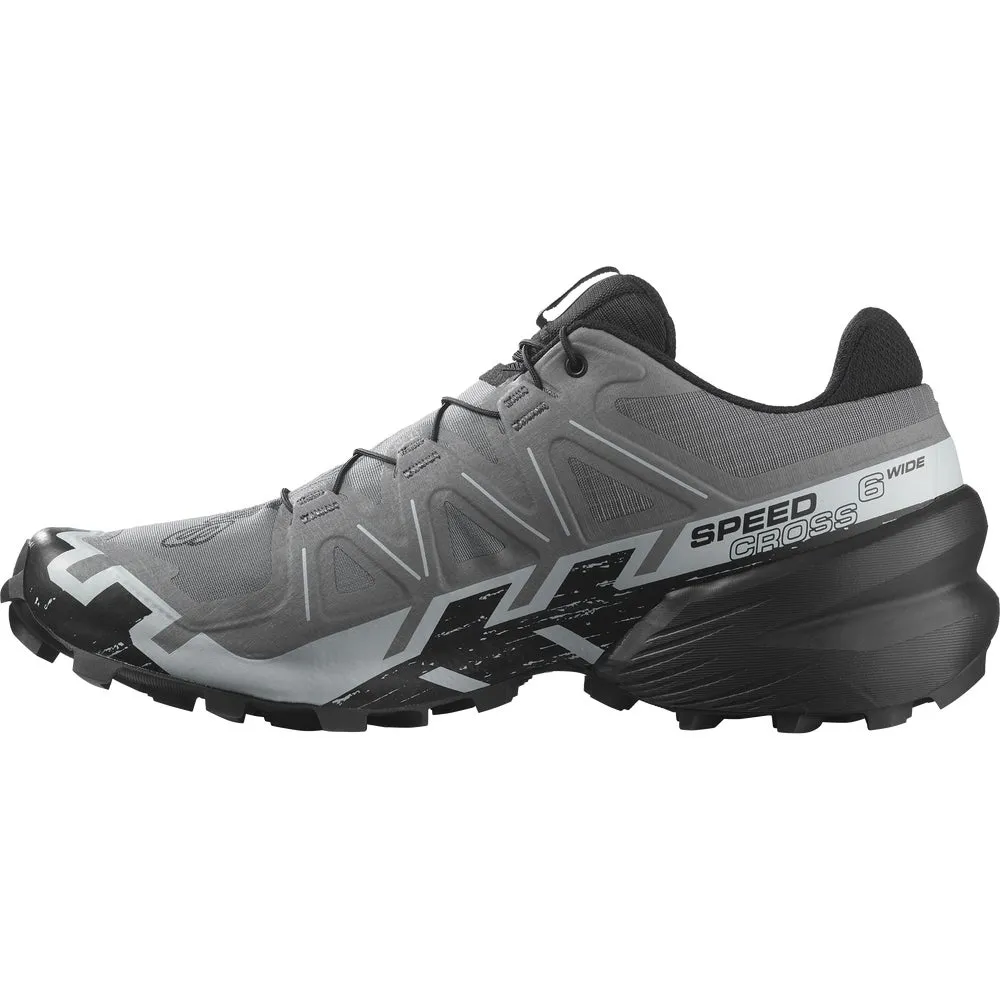 Salomon Speedcross 6 Wide (Mens) - Quiet Shade/Black/PearlBlue