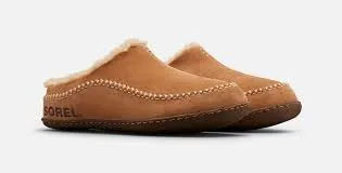 Sorel Men's Falcon Ridge II Slippers- Camel Brown