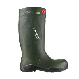Work Boots - Dunlop 15" Purofort  Full Safety Insulated PU SD Work Boots, D762943-15